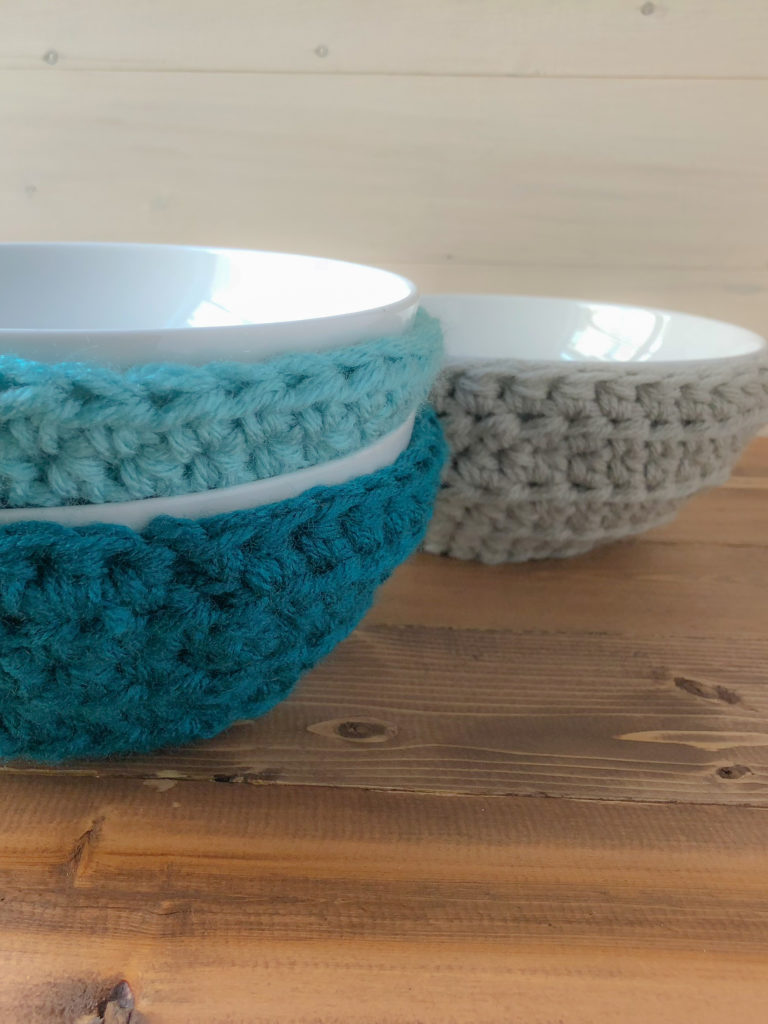 Quick Easy Bowl Cozies - Winding Road Crochet