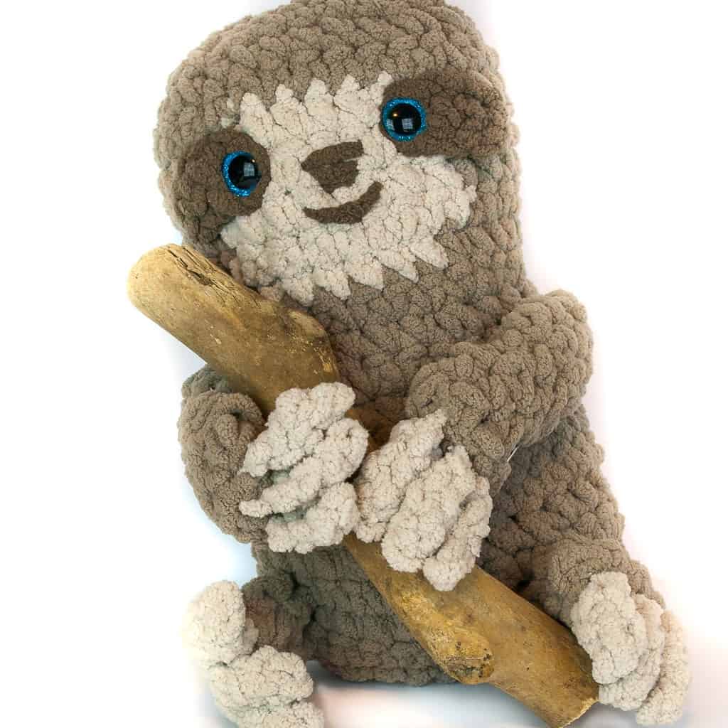 sloth fluffy toy