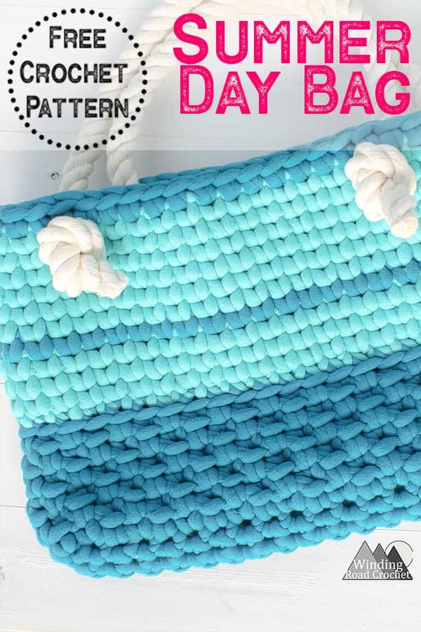 Summer Day Bag Free Crochet Pattern - Winding Road Crochet