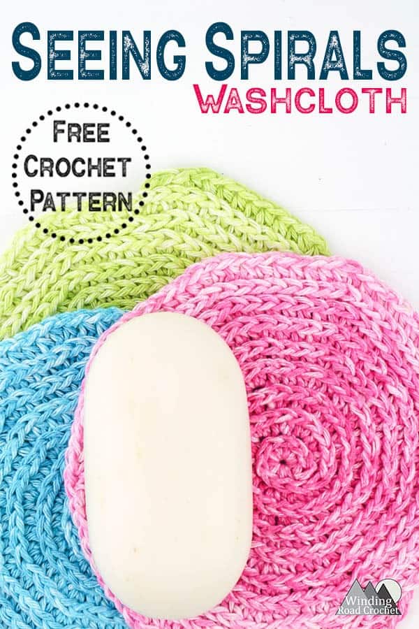 Crochet Pattern PDF, Crochet Scrubby Pattern, Scrubbies, Round Scrubby,  Textured Crochet, Quick Crochet, Summer Spiral Scrubby Pattern 