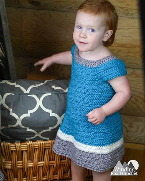 Emma Crochet Dress Free Pattern - Winding Road Crochet