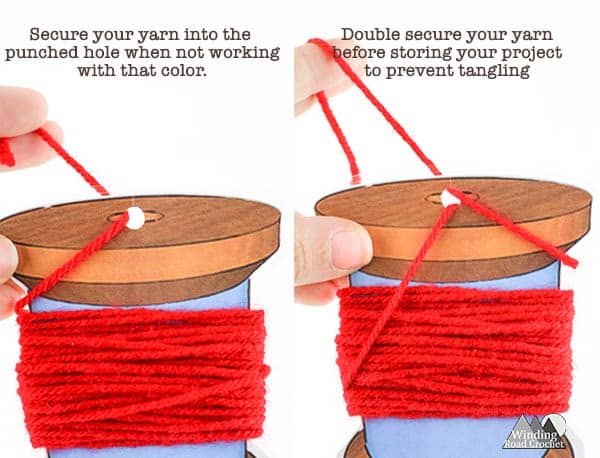 How To Make a Yarn Bobbin for Knitting or Crochet 