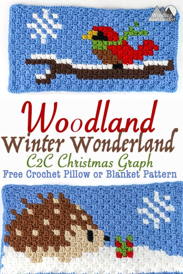 Woodland Winter Wonderland Optional Banners - Winding Road Crochet