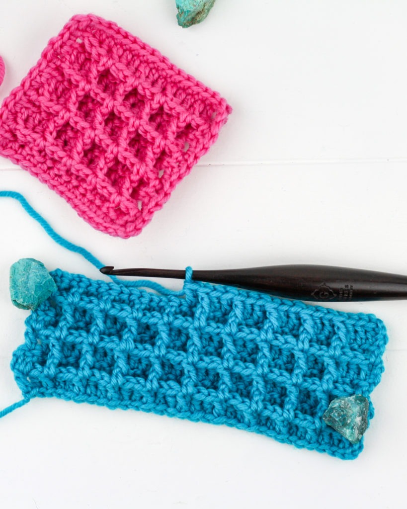 Waffle Stitch Crochet Tutorial Winding Road Crochet