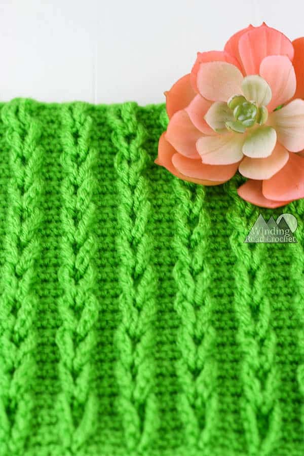 Crochet Cable Stitches Made Easy (How to Crochet Cables) - Stardust Gold  Crochet