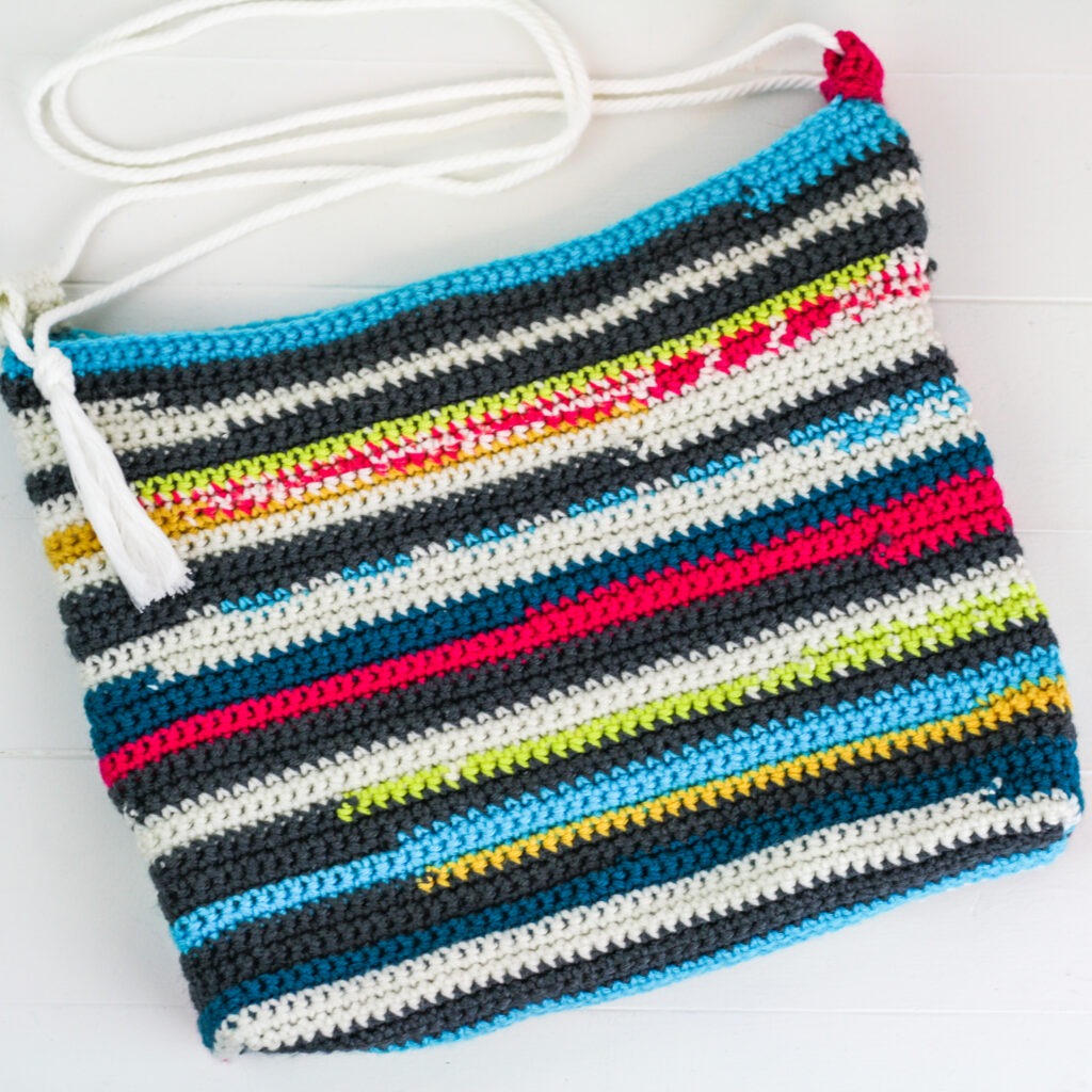 Easy + Modern Free Crochet Bag Pattern for Beginners
