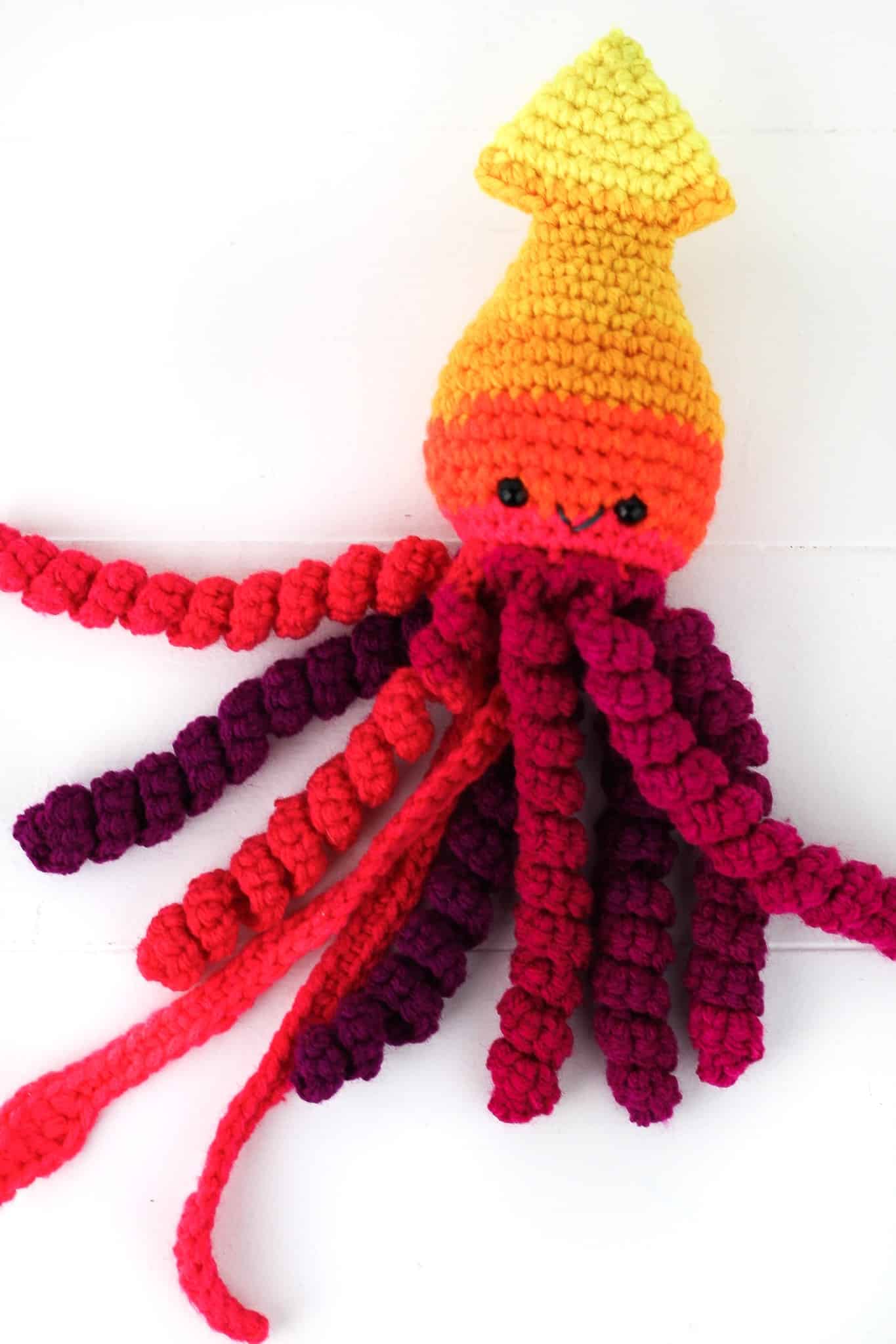 How to Crochet Preemie Crochet Squid Winding Road Crochet