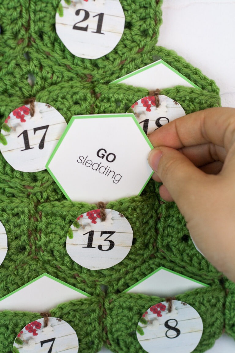 How to Crochet Advent Calendar Winding Road Crochet