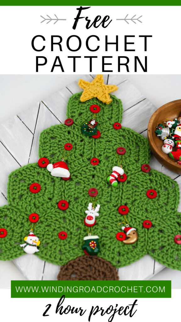Mini Advent Calendar Crochet Pattern Winding Road Crochet