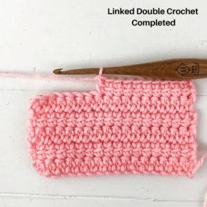 Linked Double Crochet Stitch Tutorial + Video - Winding Road Crochet