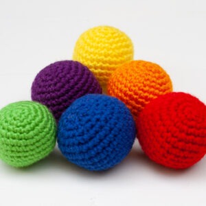 Easy Crochet Toys Pattern: Ball Toss Game - Winding Road Crochet