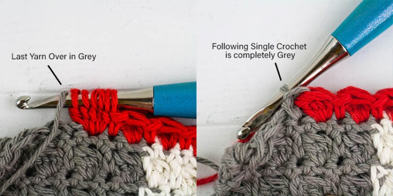 How To Change Colors In Crochet - Winding Road Crochet