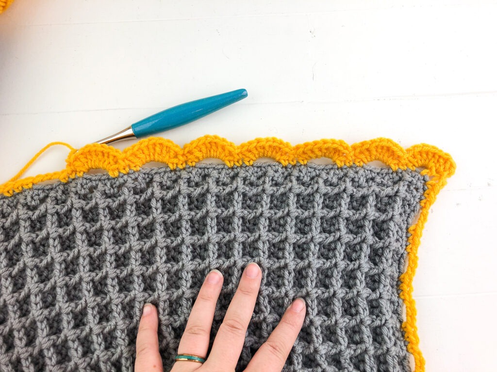 Arcade Waffle Crochet Blanket Pattern Winding Road Crochet