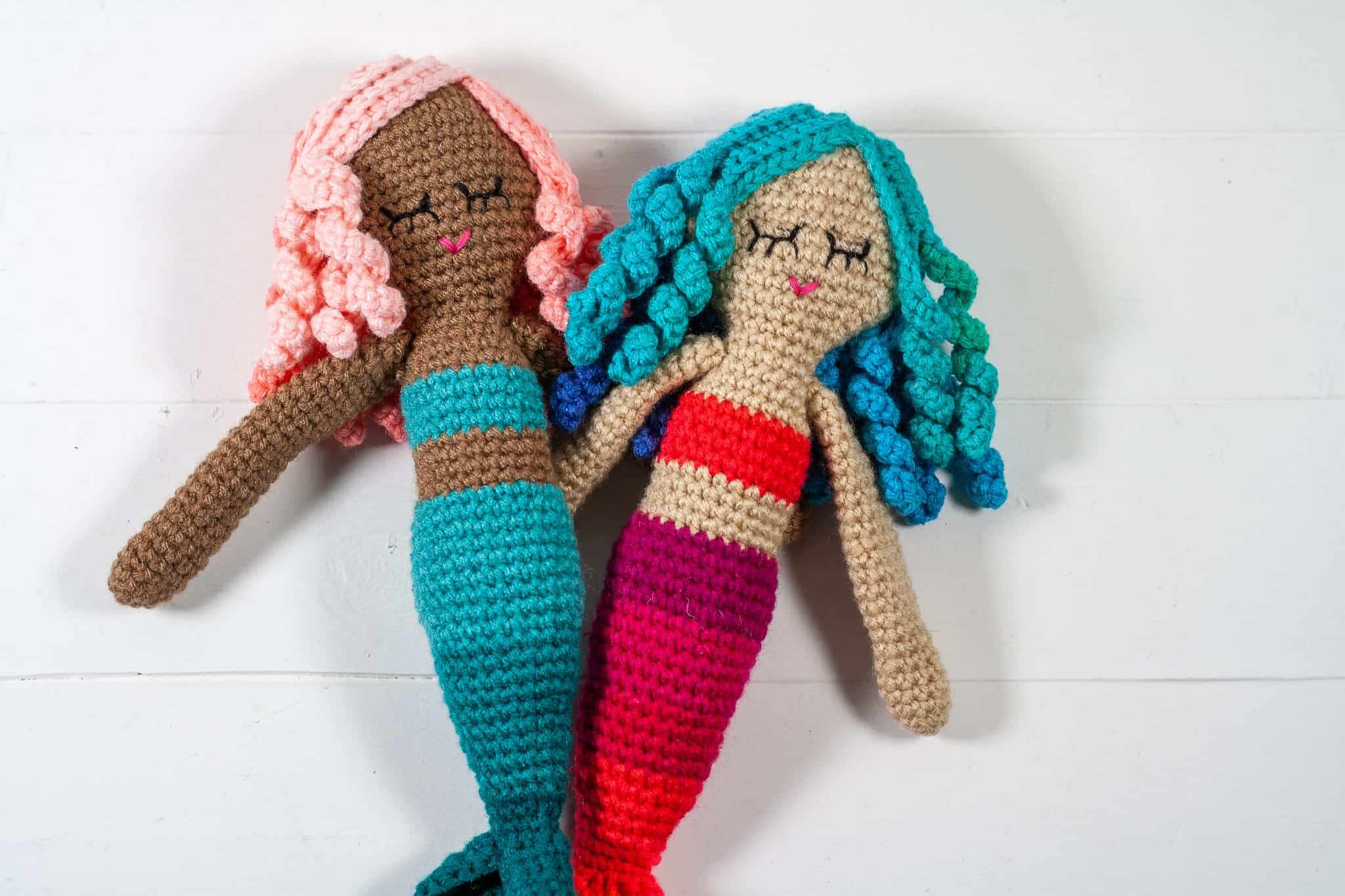 Crochet Mermaid Doll Pattern - Winding Road Crochet