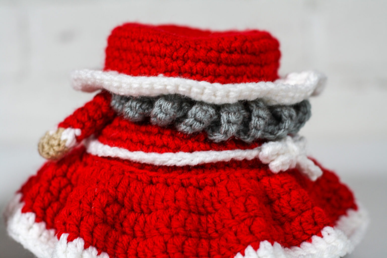 Crochet Mrs. Claus Gnome Free Pattern Winding Road Crochet