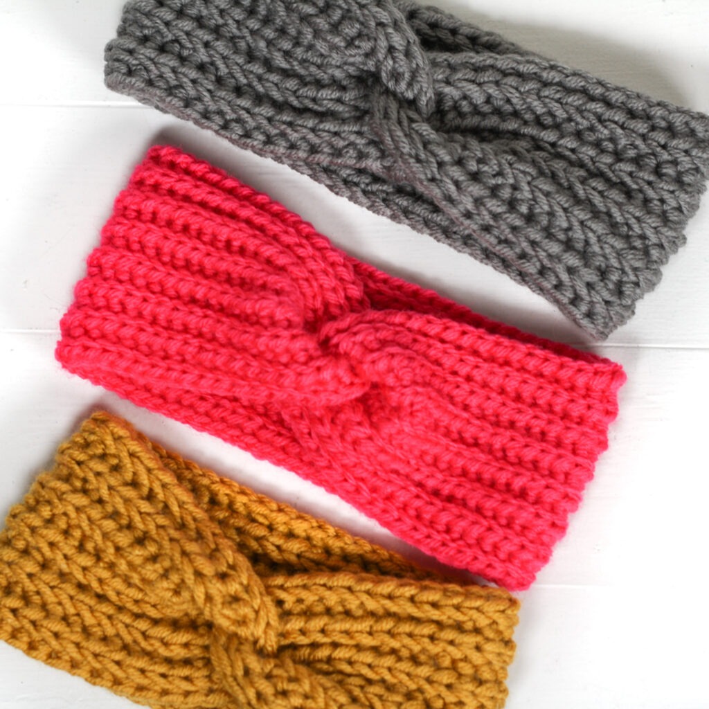 spectrum saddle cease twisted crochet headband pattern dish holy