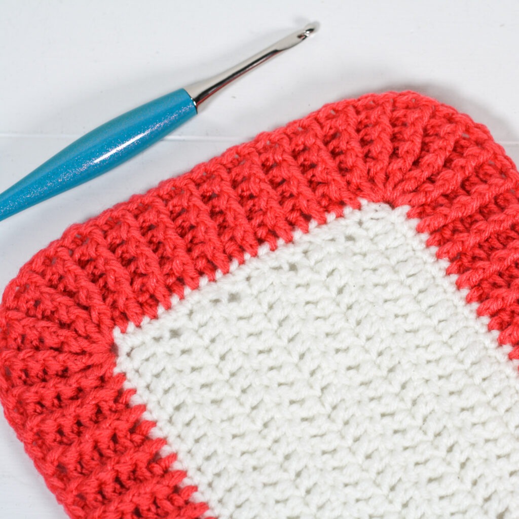 Rib Crochet Border: How to Crochet - Winding Road Crochet