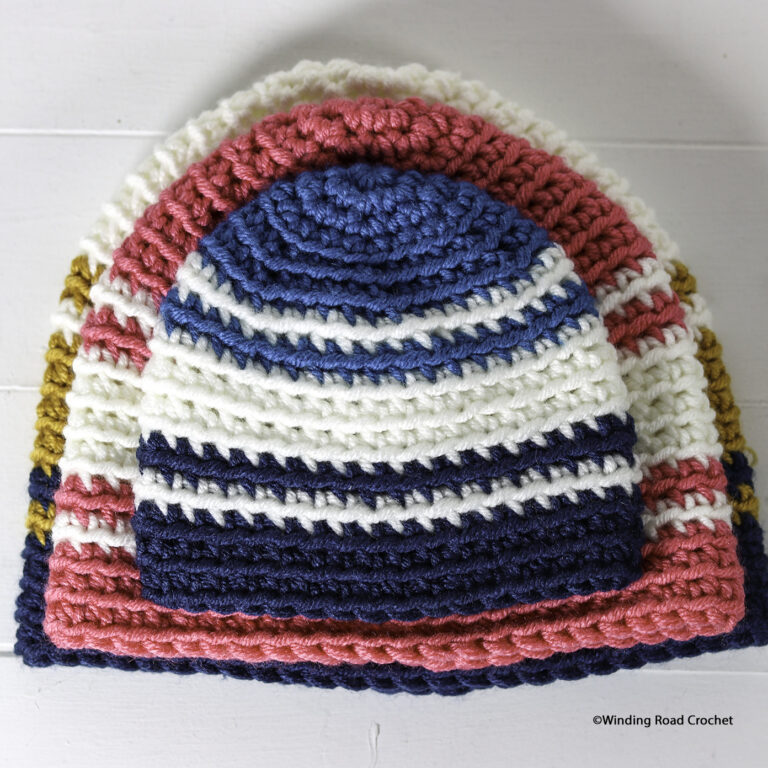 Quick Crochet Hat: Last Minute Crochet Gift - Winding Road Crochet