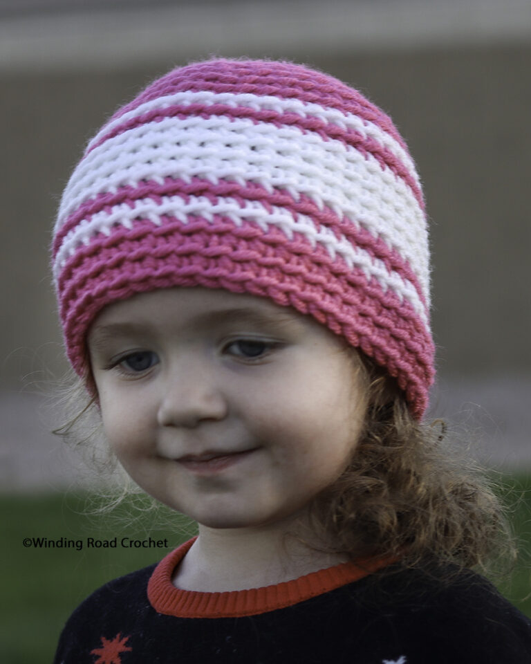 Quick Crochet Hat: Last Minute Crochet Gift - Winding Road Crochet