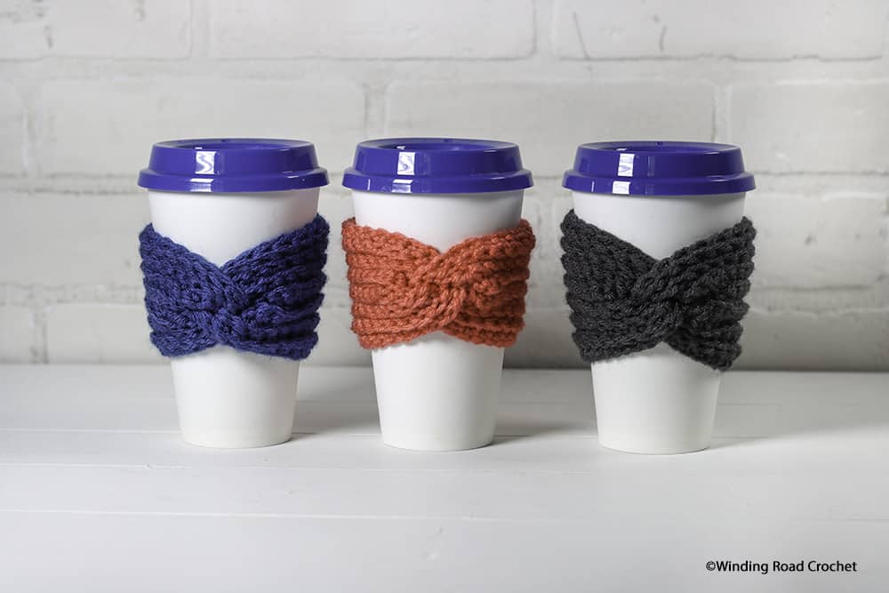 Free cup sleeve template to make eco coffee cup cozies!