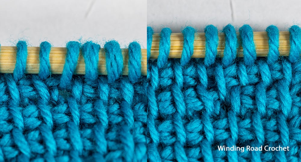 How to Increase and Decrease in Tunisian Crochet - Winding Road Crochet