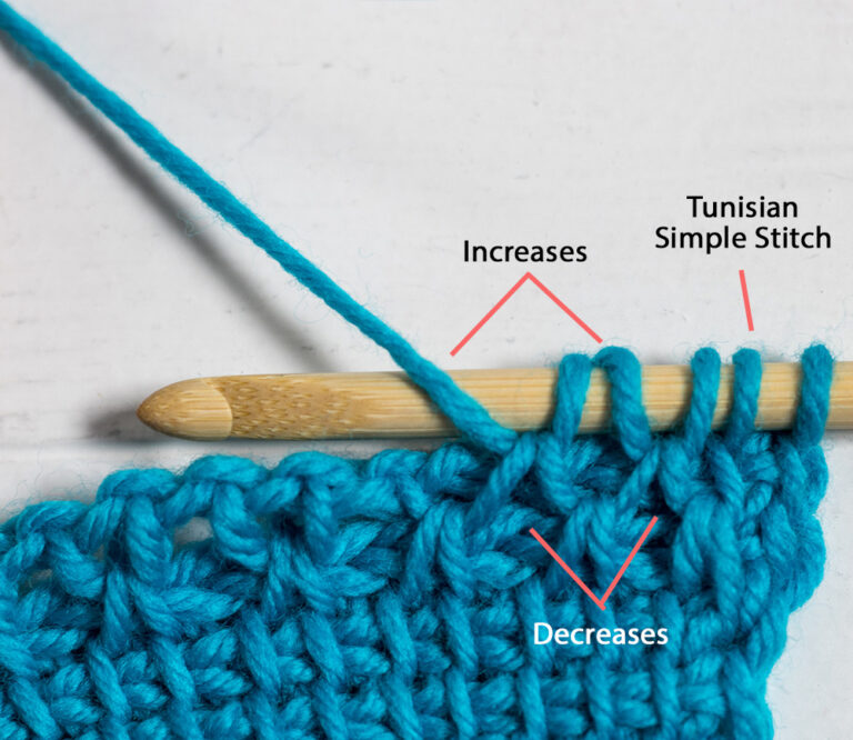 How to Tunisian Crochet - Lesson 8 Tunisian Smock Stitch - Winding Road ...