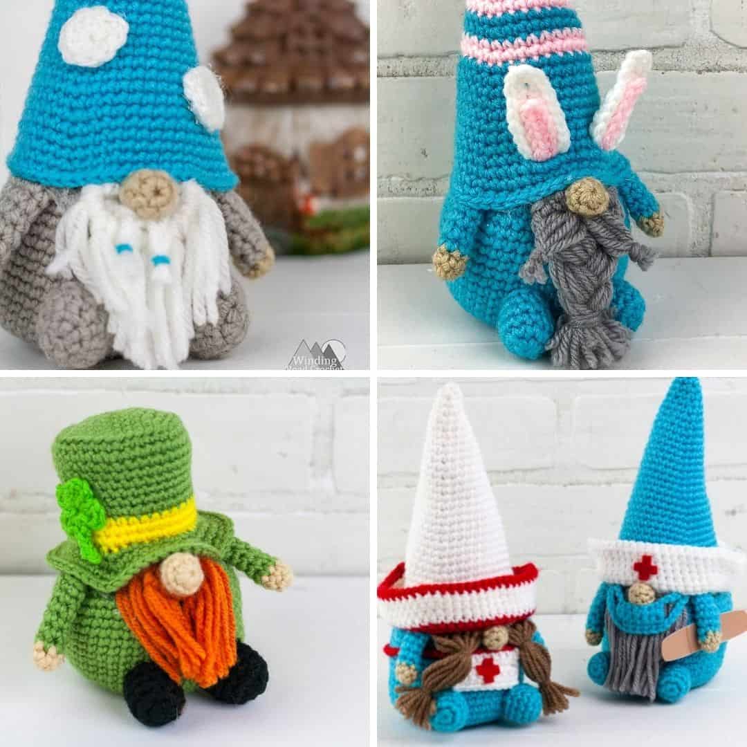 Crochet Cupid Gnome Free Crochet Pattern - Winding Road Crochet