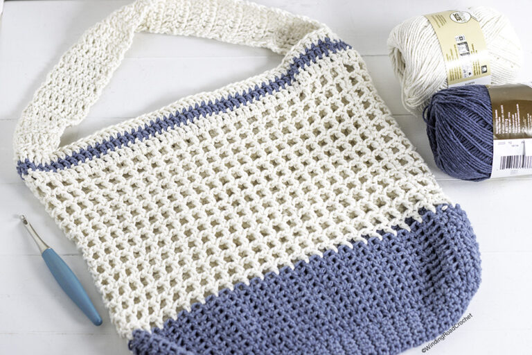 Crochet Market Bag for the Planet Free Crochet Pattern - Winding Road ...