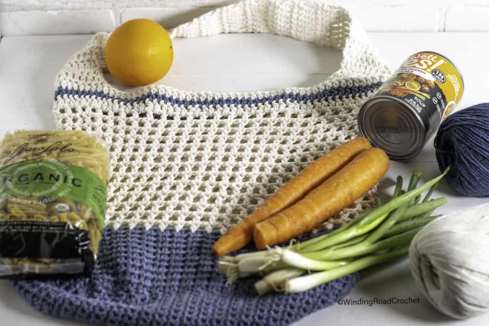 Crochet Market Tote Bag Free Pattern and Video Tutorial - Winding Road  Crochet