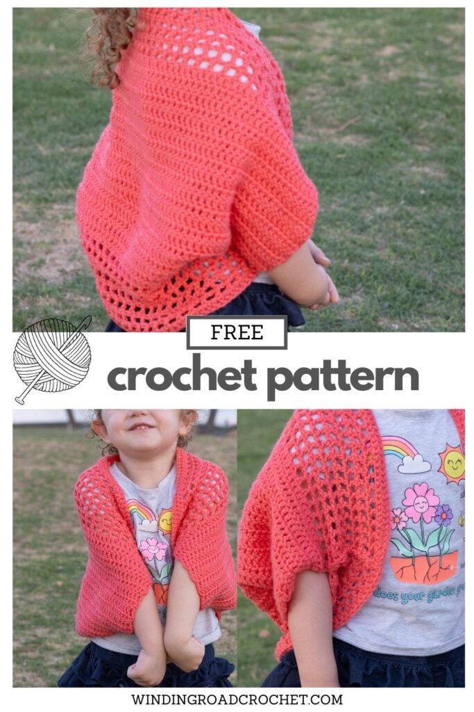 Easy Crochet Summer Cardigan with 8 Sizes Free Crochet Pattern ...