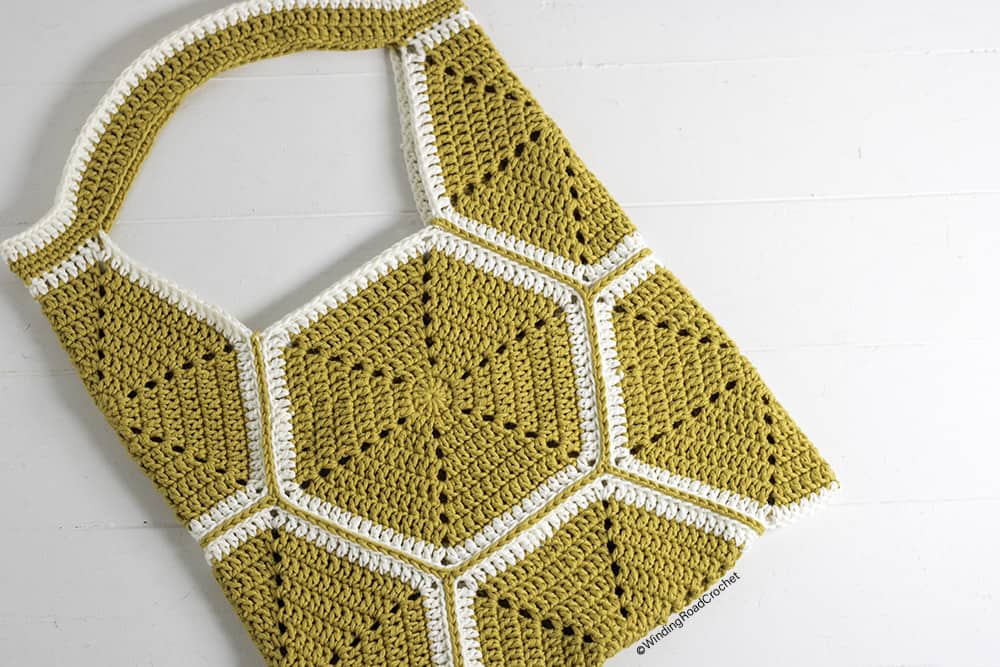 Embossed Crochet Hexagon Motif Handbag – Bonita Patterns