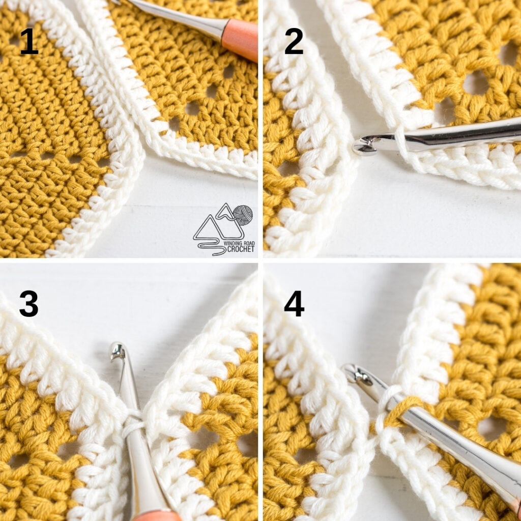 Easy] Crochet Granny Hexagon Market Bag • RaffamusaDesigns
