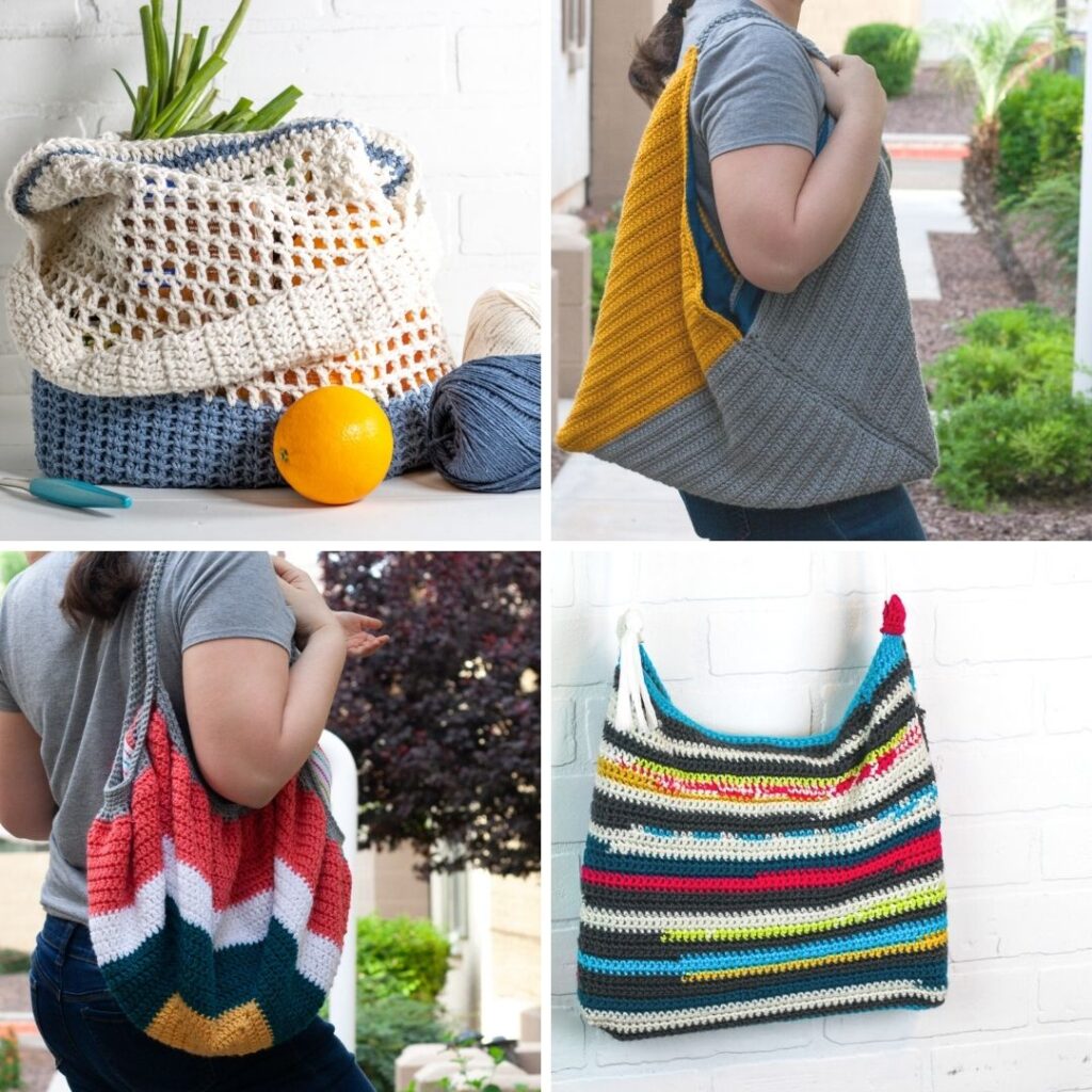 10 Brilliant Crochet Bag Patterns - Willow Crochet