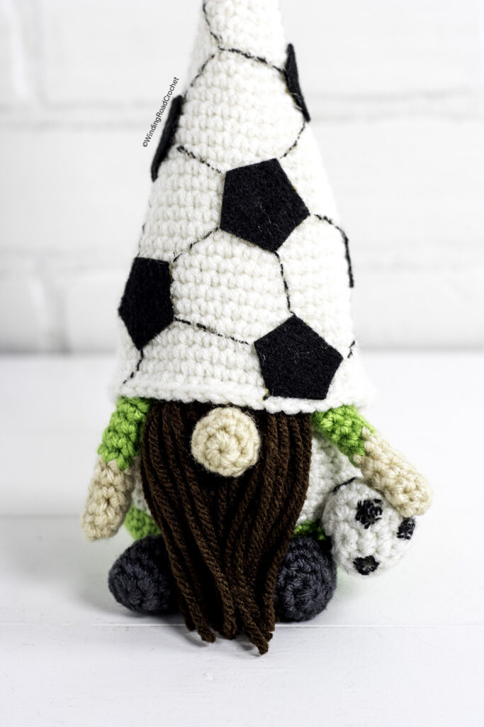 Crochet cheap soccer hat