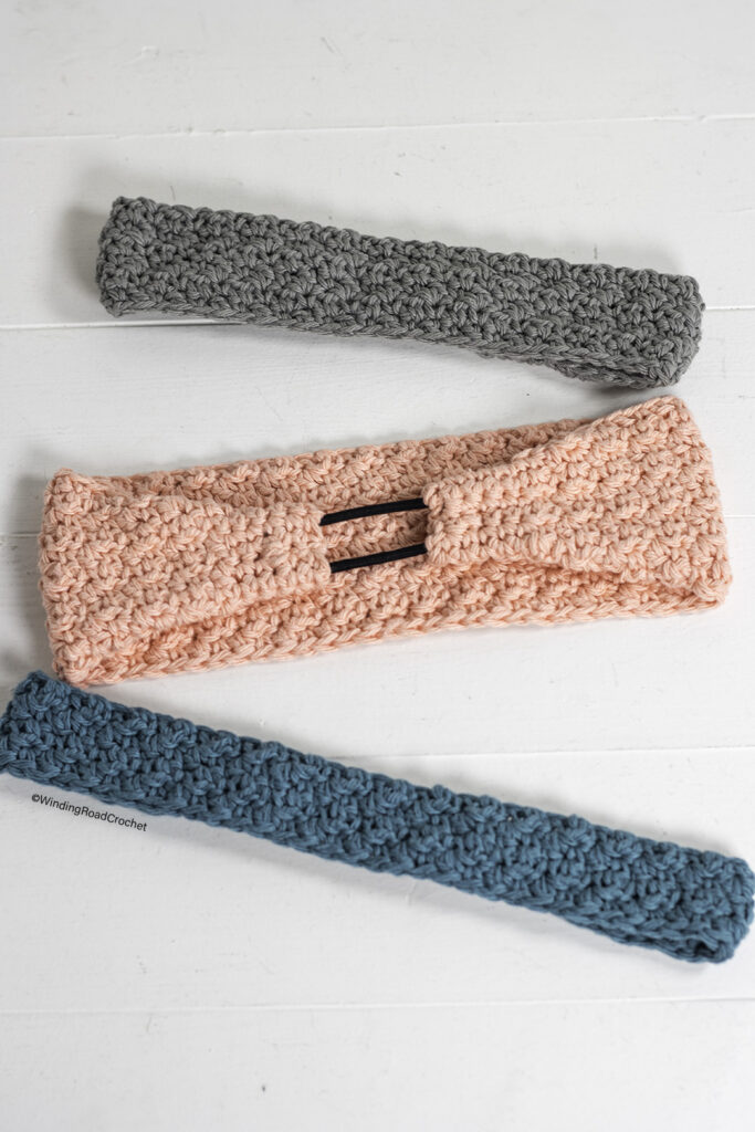Spa Crochet Headband Pattern with Video Tutorial - Winding Road Crochet