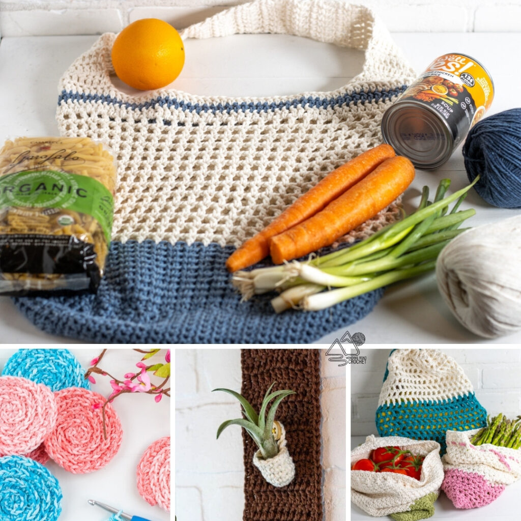 Crochet Gift Basket Ideas using Free Crochet Patterns Winding Road