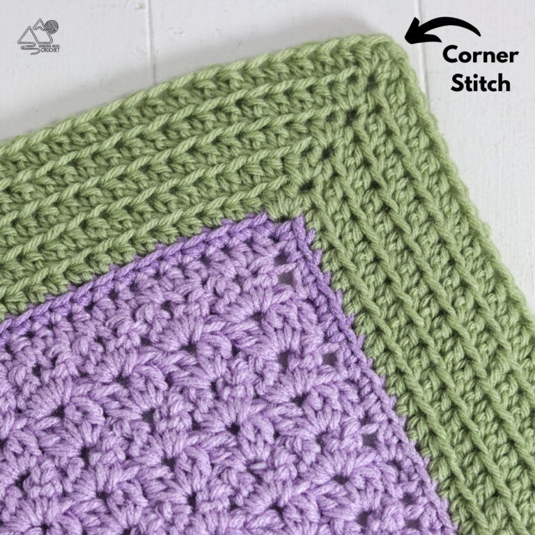 Lavender Crochet Afghan Free Pattern with Many Sizes - Winding Road Crochet