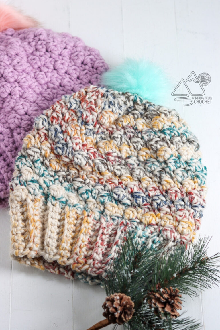 Super Bulky Crochet Hat Free Pattern Winding Road Crochet