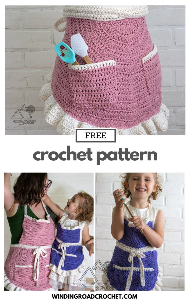 Ravelry: Mommy and Me Apron pattern by Lindsey Dale