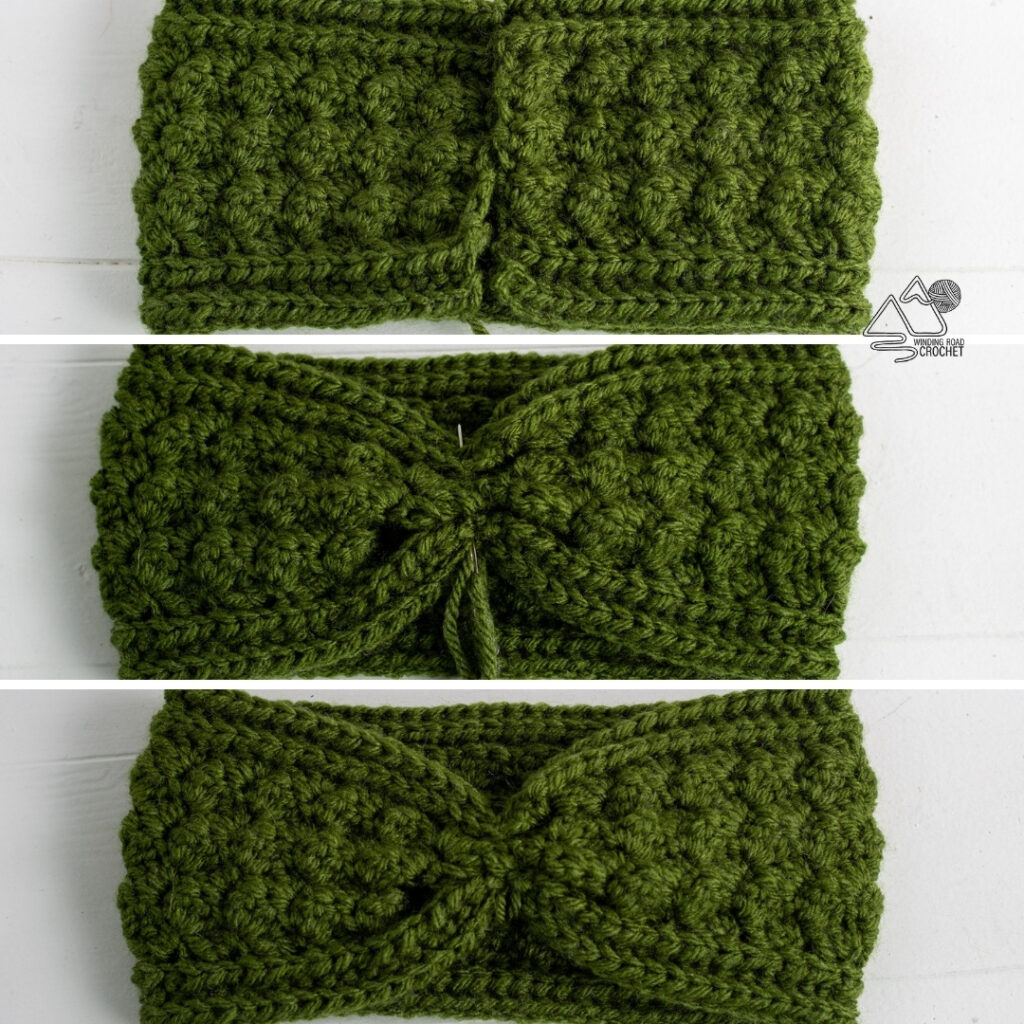 Arbor Ear Warmer Crochet Pattern 