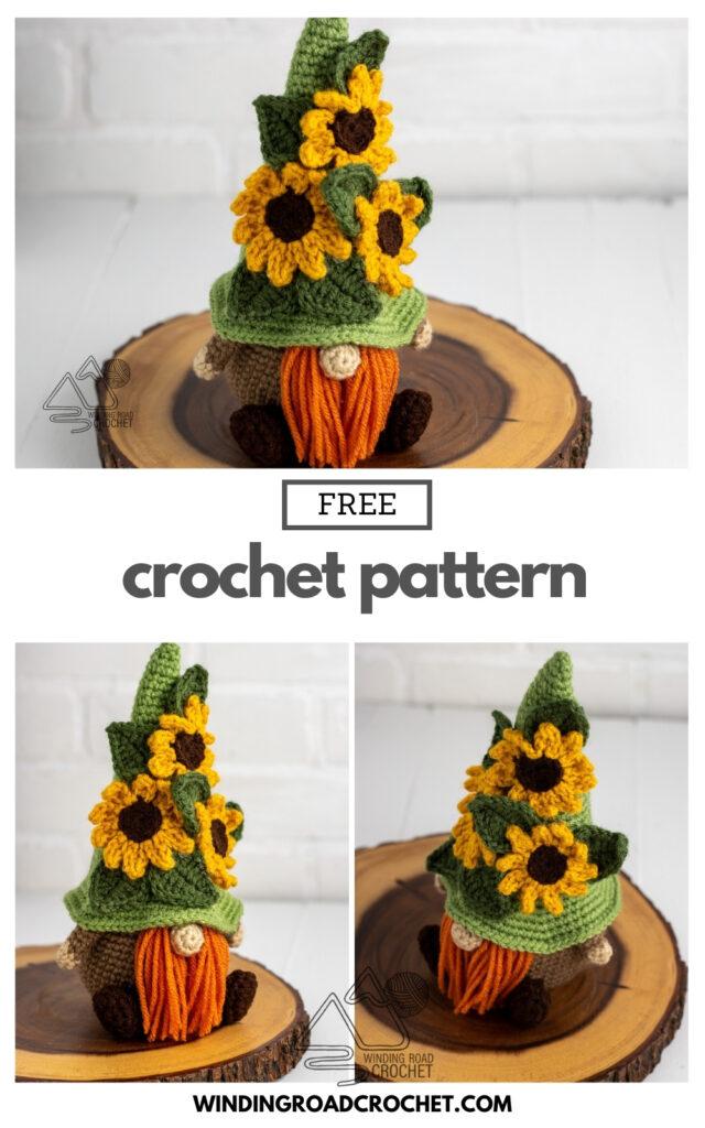 Sunflower Gnome Christmas Crochet Kit for Beginners – Kdafio