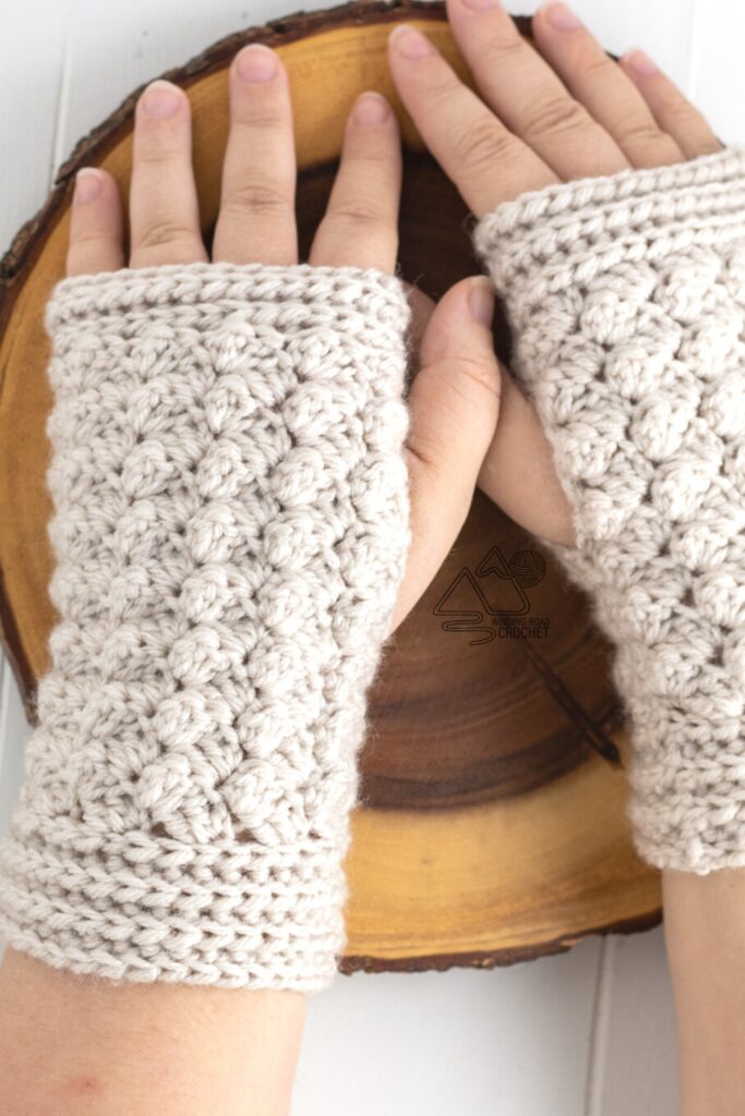 Slip Rib Wrist Warmers Knitting Pattern Tutorial 