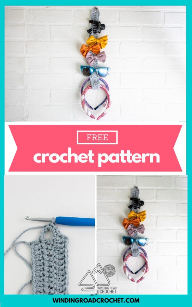 Crochet Hair Accessory Organizer Crochet Pattern and Video - Winding Road  Crochet
